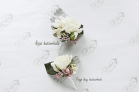 Heather Artificial Mauve Bouquet